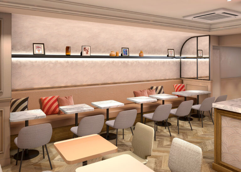 ELLE café 店内イメージ